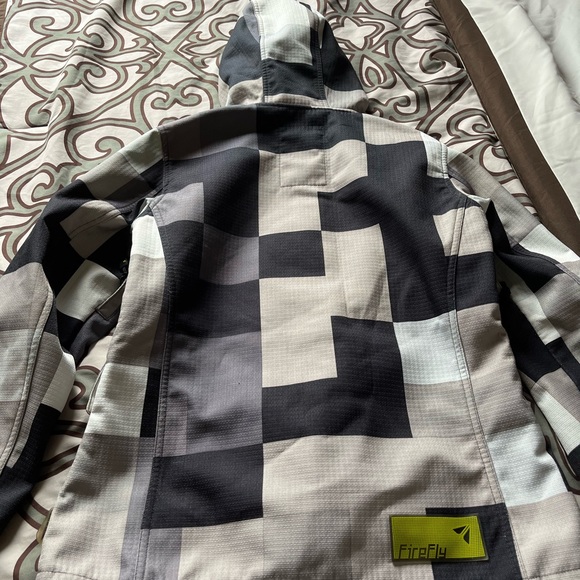 Women’s firefly checkered patterned jacket. - Picture 2 of 3